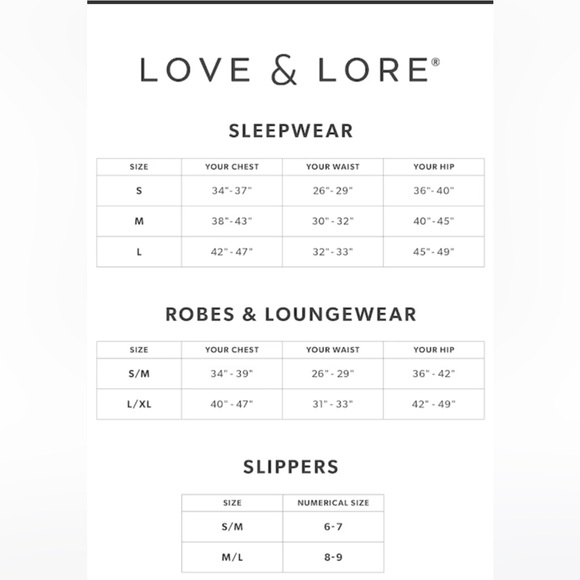 NWT LOVE & LORE WOMEN’S COTTON ROBE - 100% ORGANIC COTTON - Picture 3 of 3